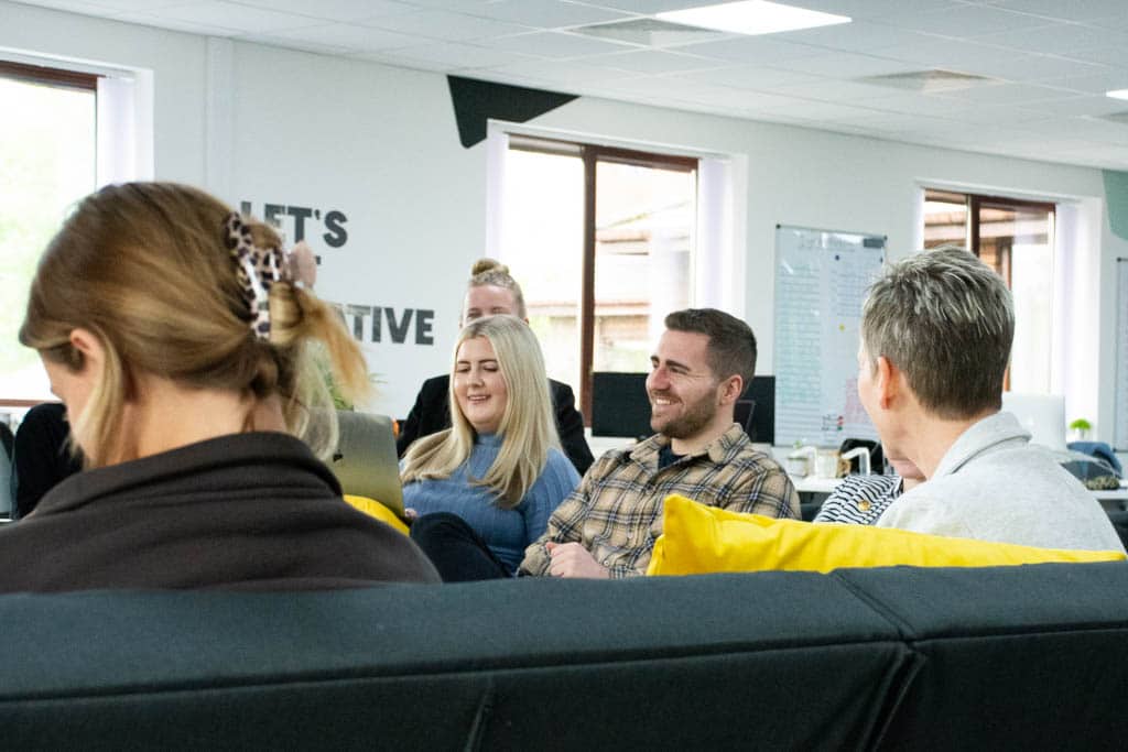 extramile team in the office