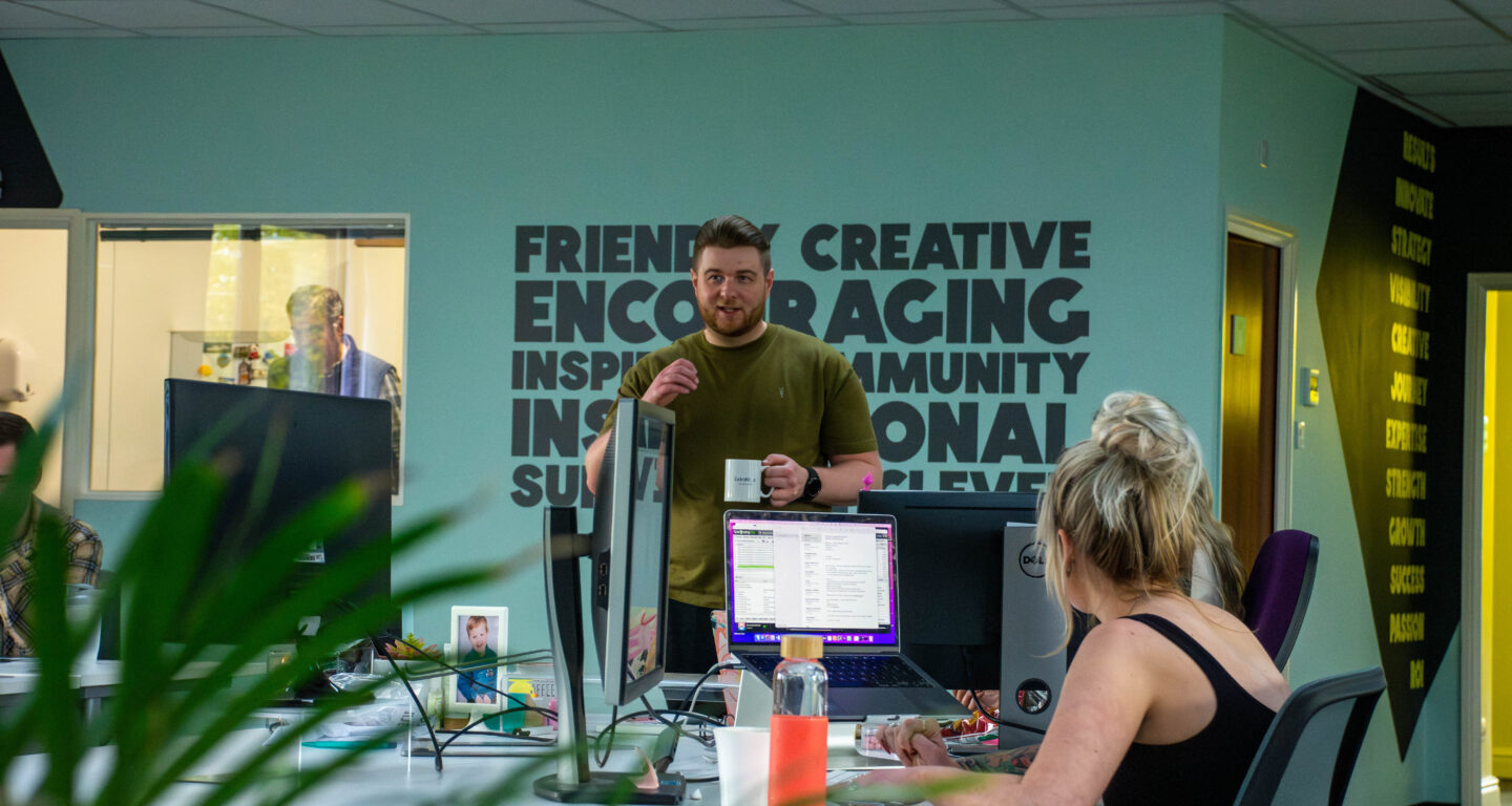 extramile team in the office