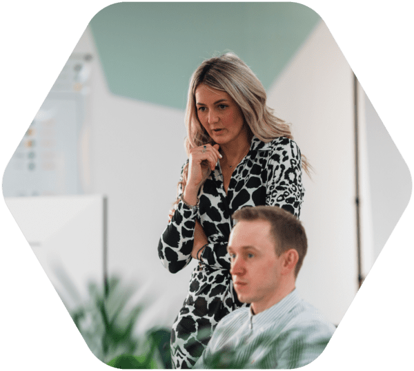 extramile hq team at the office