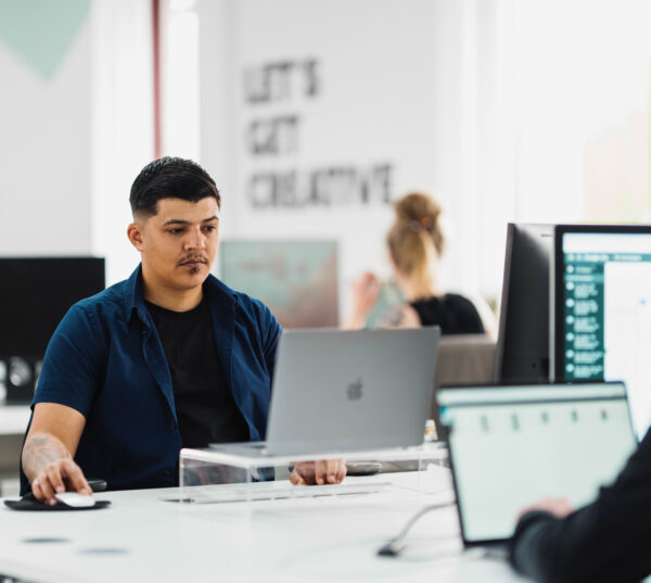 extramile hq team at the office