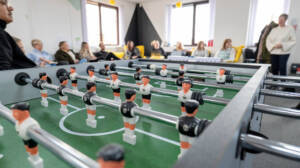 Extramile Digital agency office environment showing team collaboration