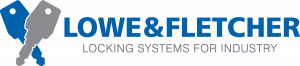 Lowe & Fletcher logo that reads "locking systems for industry"