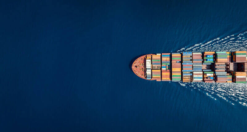 Image of a boat transporting goods