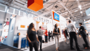 Expo event blog graphic highlighting marketing conference insights