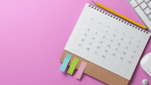Blog banner illustrating the importance of a strategic content calendar